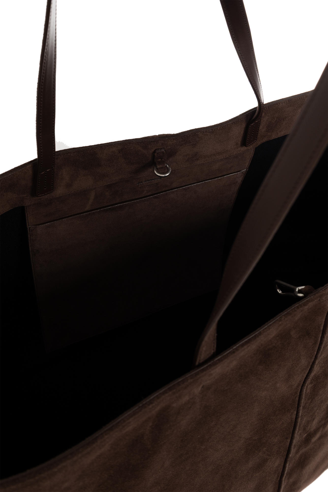 Brown Suede bag JIL SANDER - Vitkac France